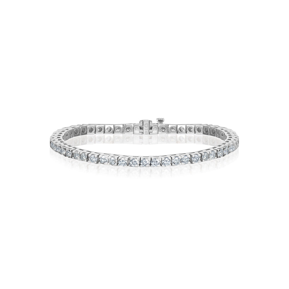 Lab-Grown Diamond Tennis Bracelet