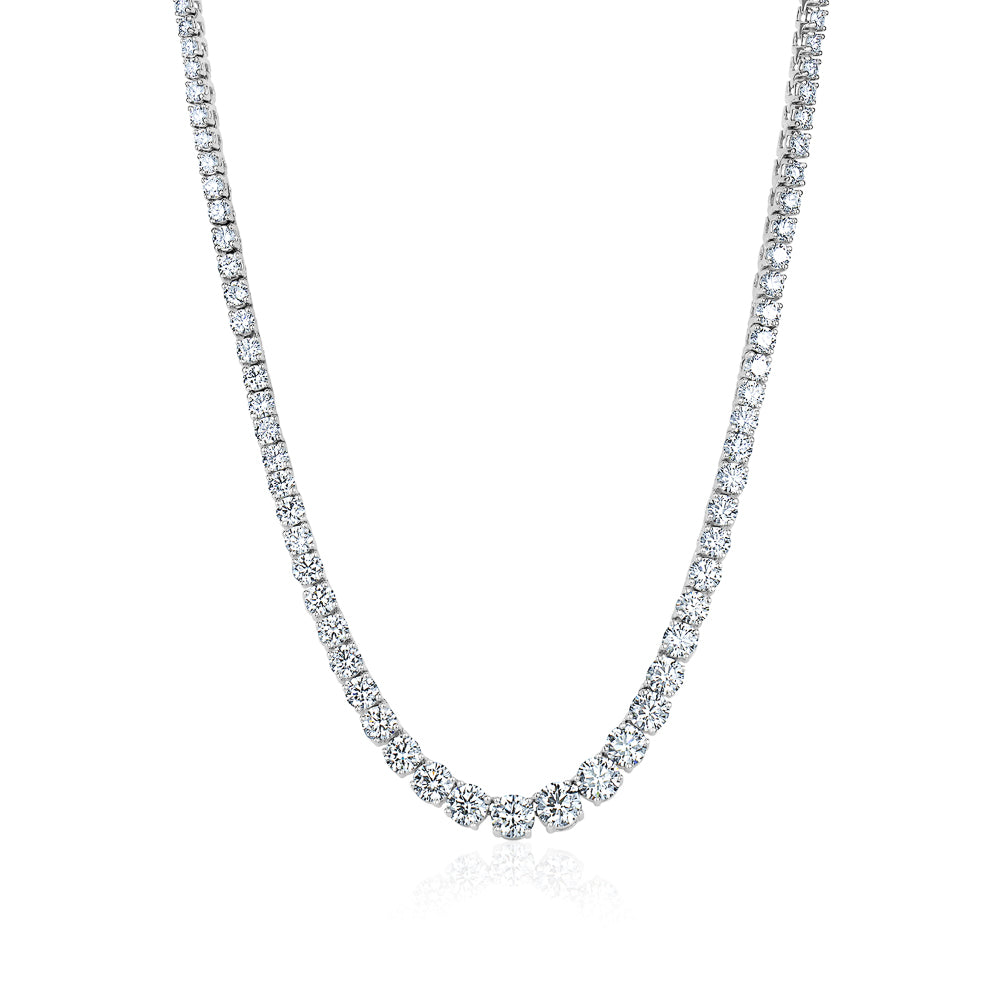 Lab-Grown Diamond Tennis Necklace