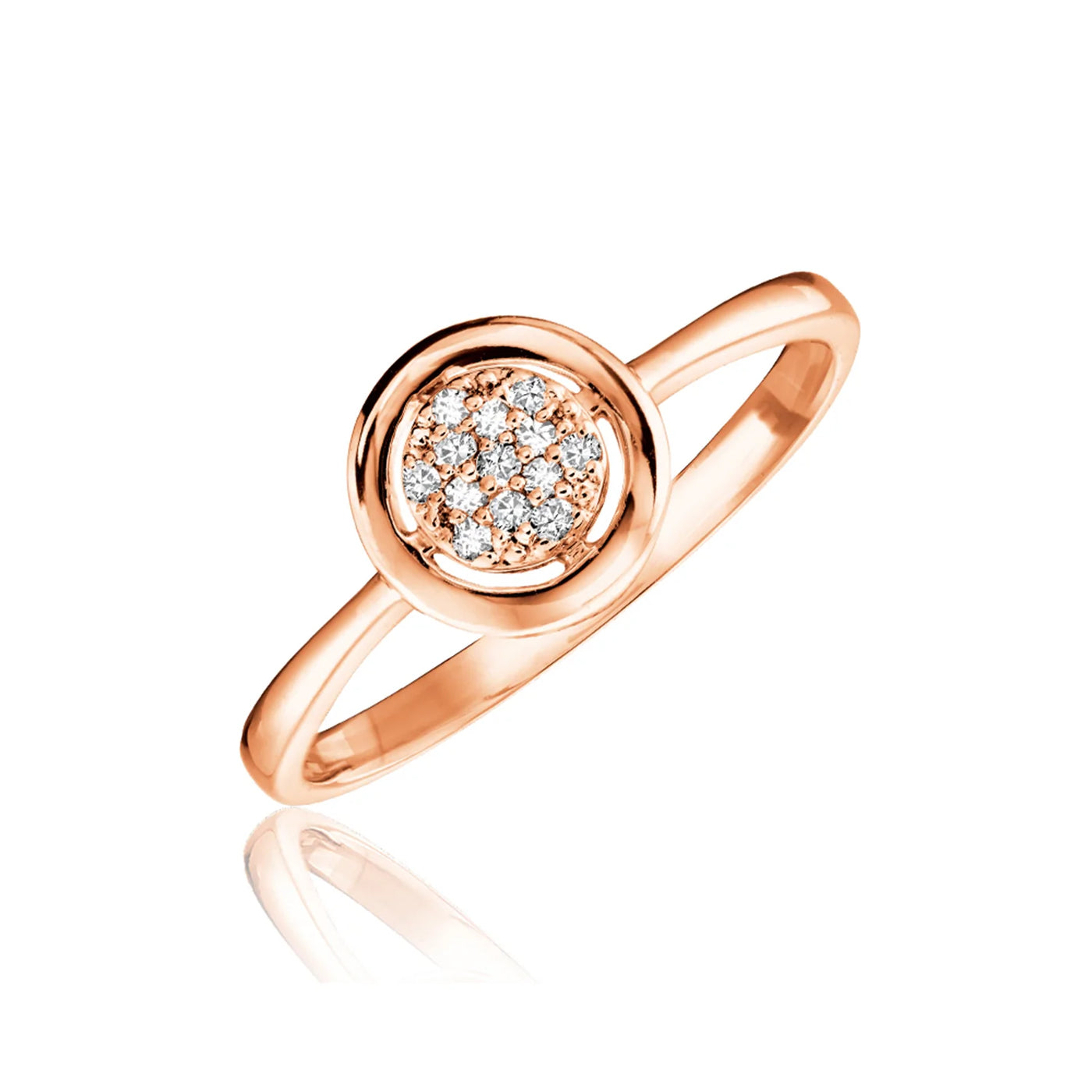 Circle Fashion Diamond Ring