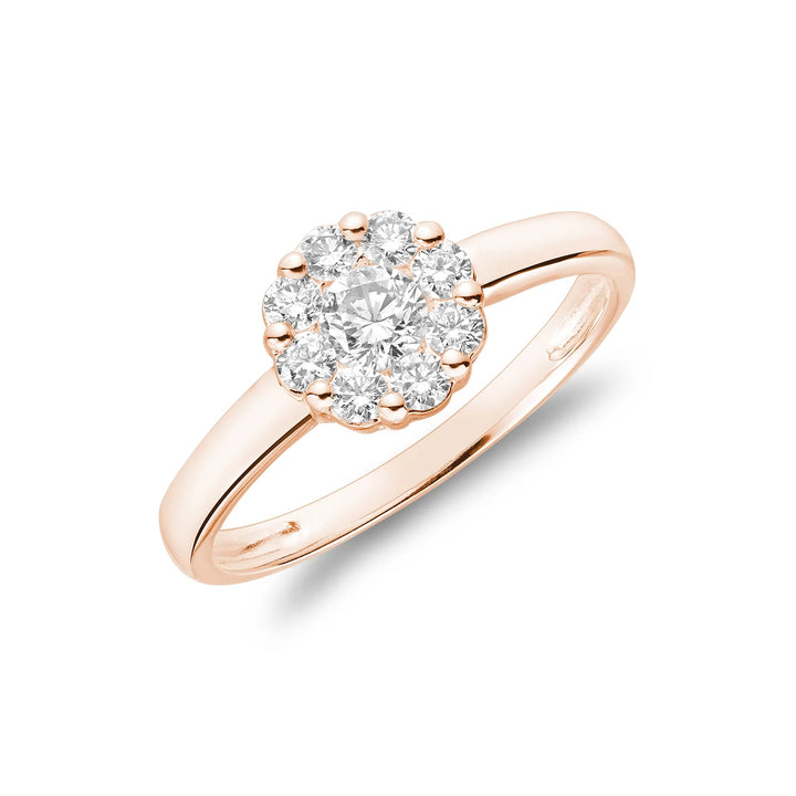 Cluster Mount Diamond Ring