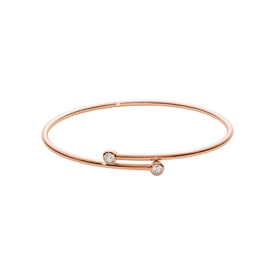 Diamond Hoop Bangle