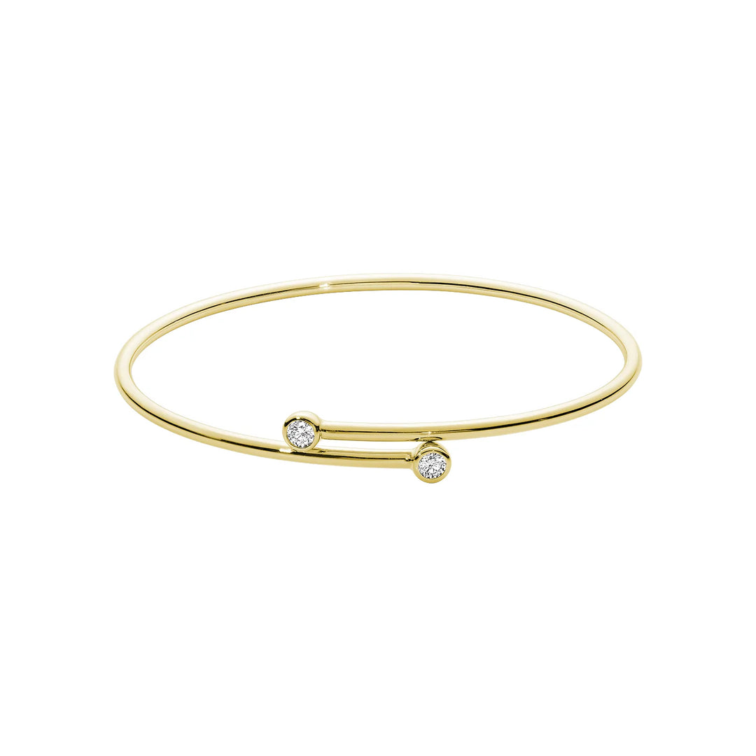 Diamond Hoop Bangle