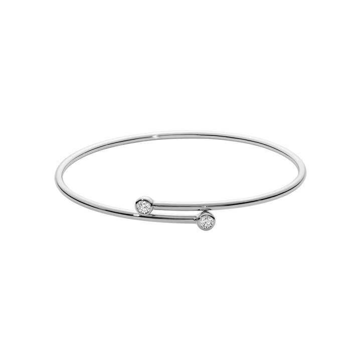 Diamond Hoop Bangle