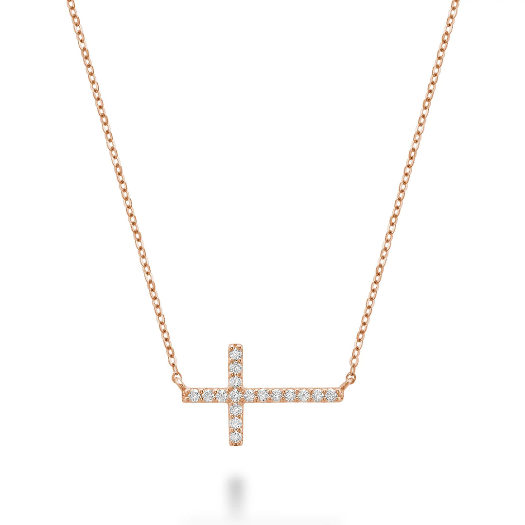Diamond Cross Necklace