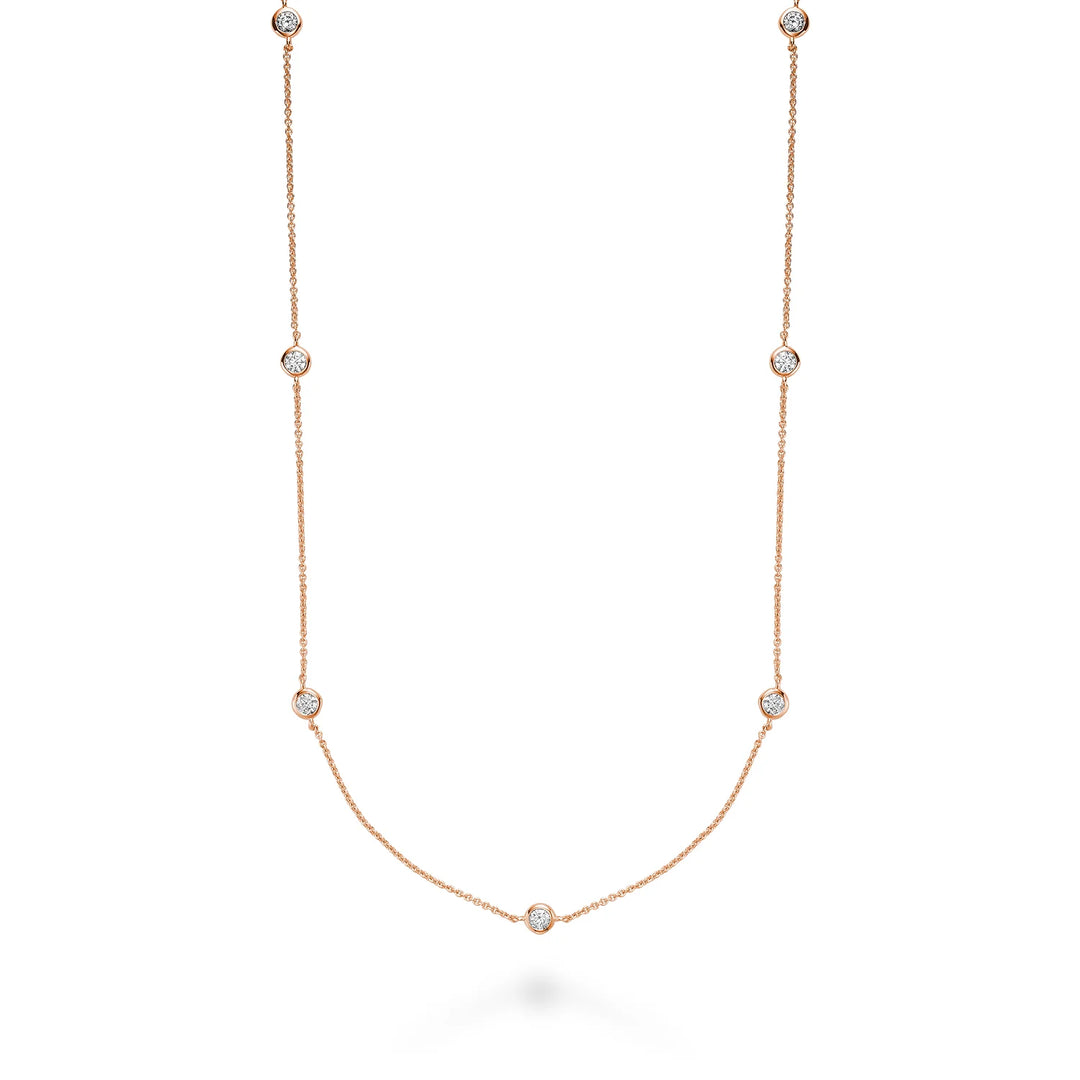Diamond By The Yard Necklace