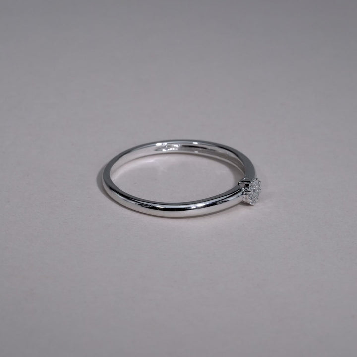 Cluster Mount Diamond Ring