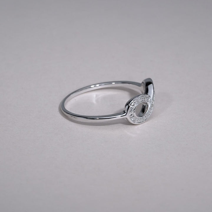 Diamond Infinity Ring