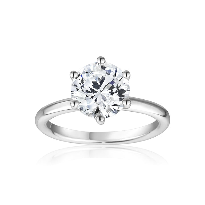 6 Prong Classic Setting