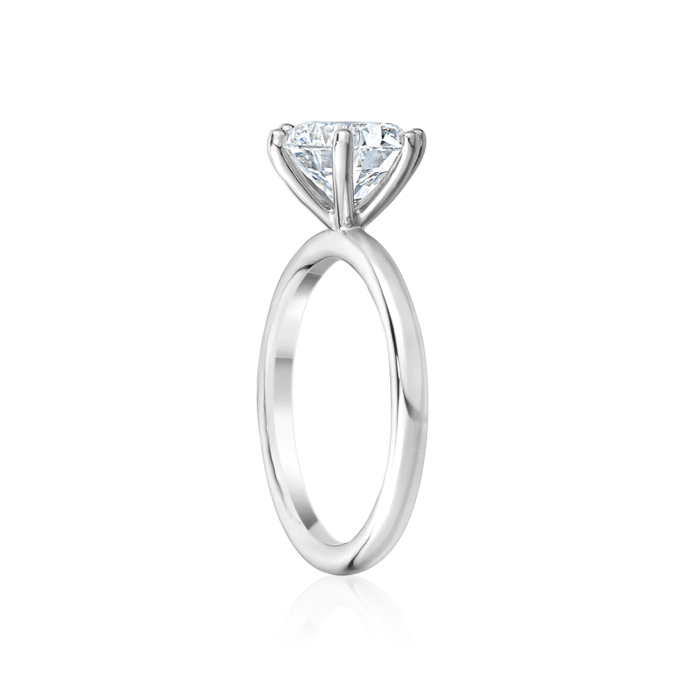 6 Prong Classic Setting